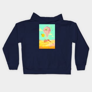 RABBIT BALLOON Kids Hoodie